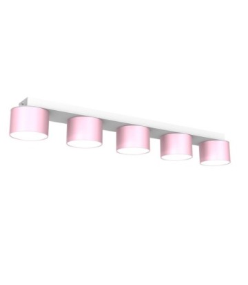 Lampa sufitowa DIXIE Pink/White  5xGX53