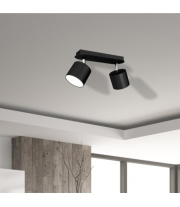 Lampa sufitowa DIXIE BLACK 2xGX53