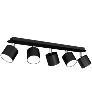 Lampa sufitowa DIXIE BLACK 5xGX53