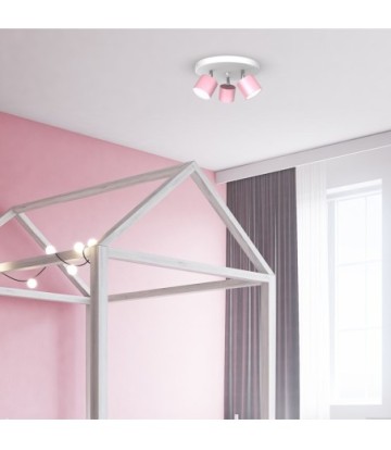 Lampa sufitowa DIXIE PINK 3xGX53