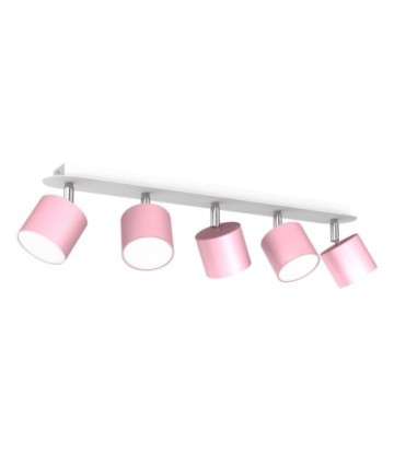 Lampa sufitowa DIXIE PINK 5xGX53