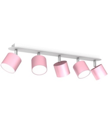 Lampa sufitowa DIXIE PINK 5xGX53