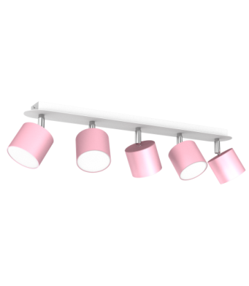 Lampa sufitowa DIXIE PINK 5xGX53