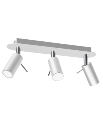 Lampa sufitowa PRESTON WHITE/CHROME 3x mini GU10