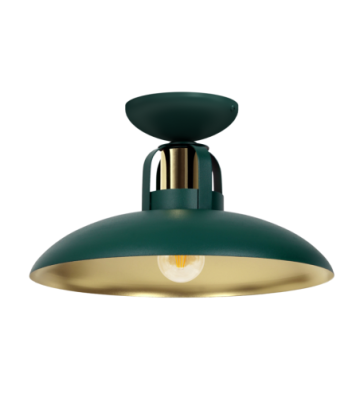 Lampa sufitowa FELIX GREEN/GOLD 1xE27