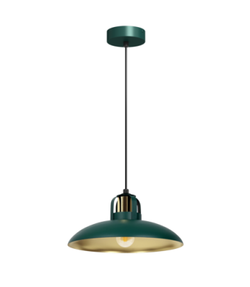 Lampa wisząca FELIX GREEN/GOLD 1xE27