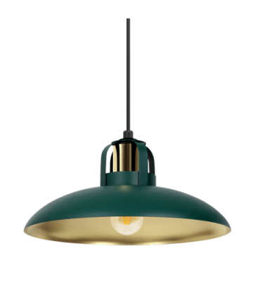 Lampa wisząca FELIX GREEN/GOLD 1xE27