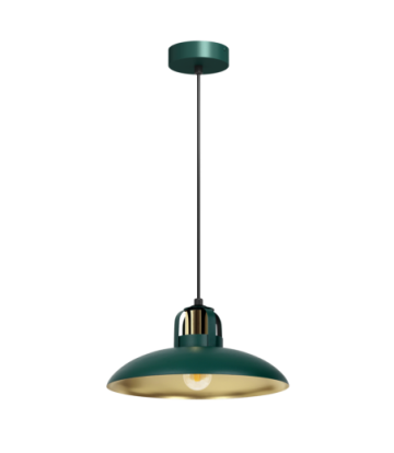 Lampa wisząca FELIX GREEN/GOLD 1xE27