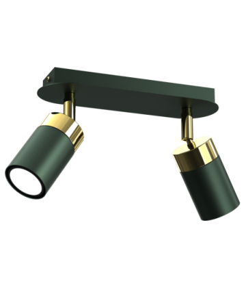 Lampa sufitowa JOKER GREEN/GOLD 2xGU10