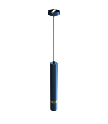 Lampa wisząca JOKER NAVY BLUE/GOLD 1xGU10