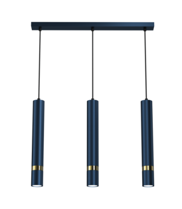 Lampa wisząca JOKER NAVY BLUE/GOLD 3xGU10