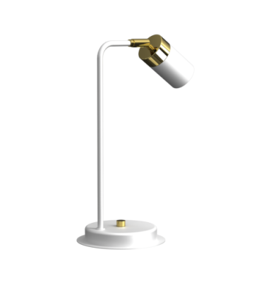 Lampka nocna JOKER WHITE/GOLD 1xGU10