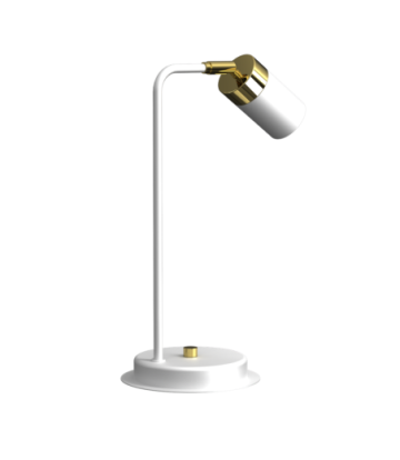 Lampka nocna JOKER WHITE/GOLD 1xGU10