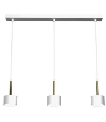 Lampa wisząca ARENA WHITE/GOLD 3xGX53