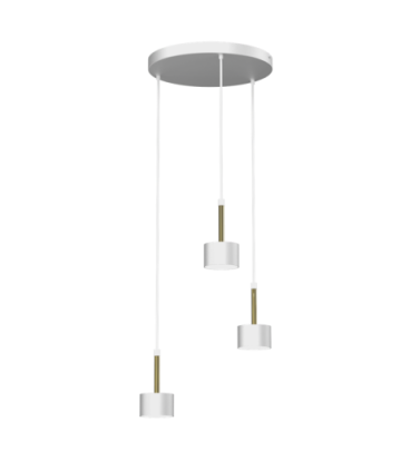 Lampa wisząca ARENA WHITE/GOLD 3xGX53