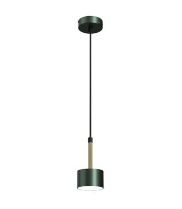 Lampa wisząca ARENA GREEN/GOLD 1xGX53