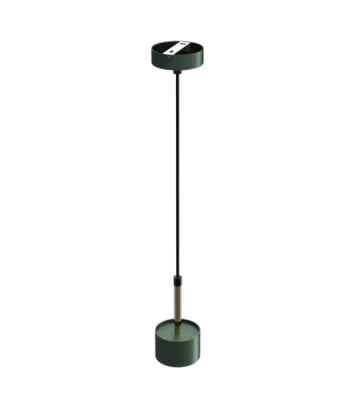 Lampa wisząca ARENA GREEN/GOLD 1xGX53