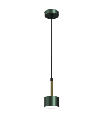 Lampa wisząca ARENA GREEN/GOLD 1xGX53