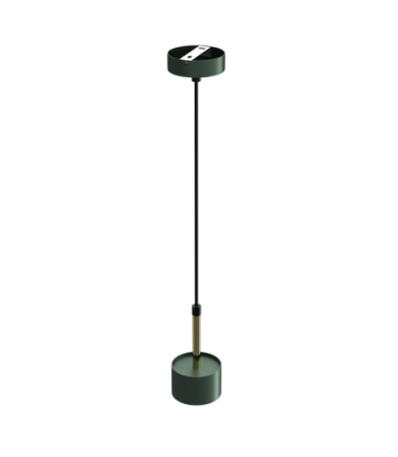 Lampa wisząca ARENA GREEN/GOLD 1xGX53