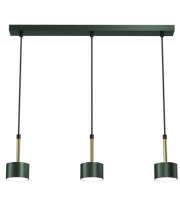 Lampa wisząca ARENA GREEN/GOLD 3xGX53