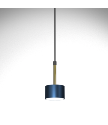 Lampa wisząca ARENA BLUE/GOLD 1xGX53