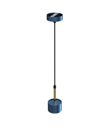 Lampa wisząca ARENA BLUE/GOLD 1xGX53