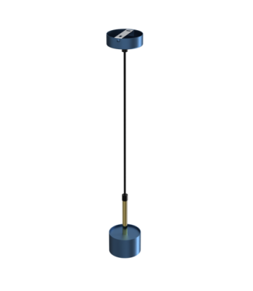 Lampa wisząca ARENA BLUE/GOLD 1xGX53