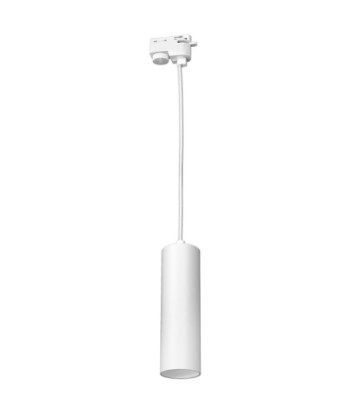 Pipe Track Pendant Light White 1xGU10