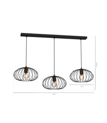 Lampa wisząca MERIDIANO 3xE27