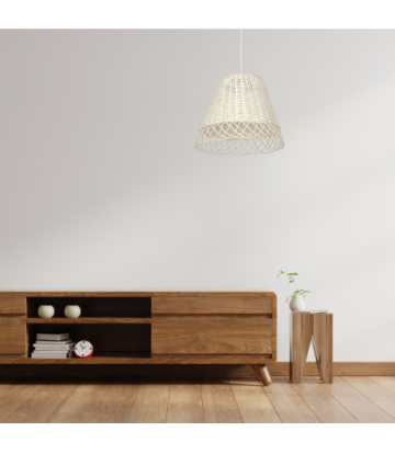 Lampa wisząca VIMINI WHITE 1xE27