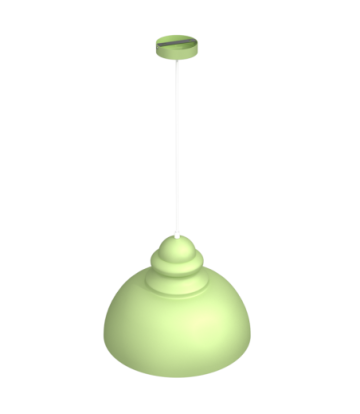 Lampa wisząca CORIN GREEN 1xE27