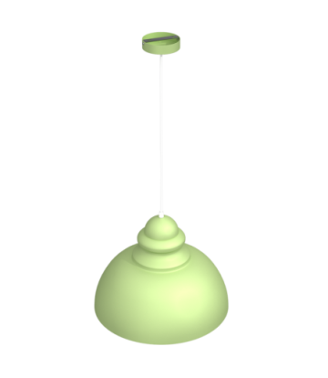 Lampa wisząca CORIN GREEN 1xE27