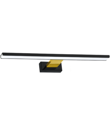 Kinkiet SHINE BLACK/GOLD 60cm 13,8W LED