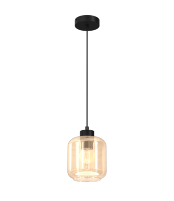 Lampa wisząca SOMBRA AMBER 1xE27