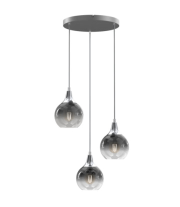 Lampa wisząca MONTE SILVER 3xE27