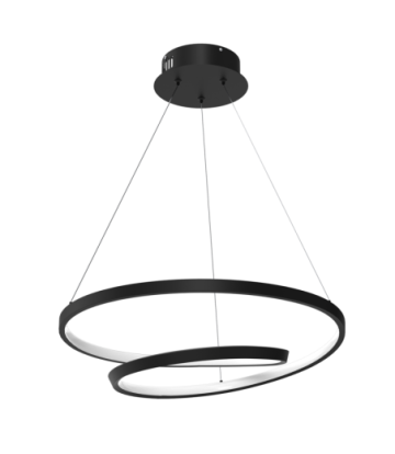 Lampa wisząca LUCERO BLACK 48W LED