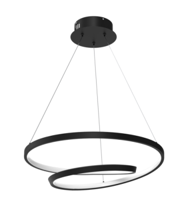 Lampa wisząca LUCERO BLACK 48W LED