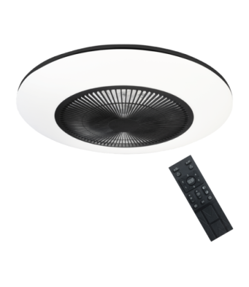 Plafoniera LED ARIA BLACK 38W z wentylatorem