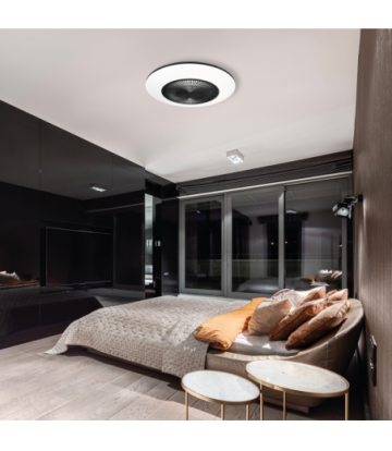 Plafoniera LED ARIA BLACK 38W z wentylatorem