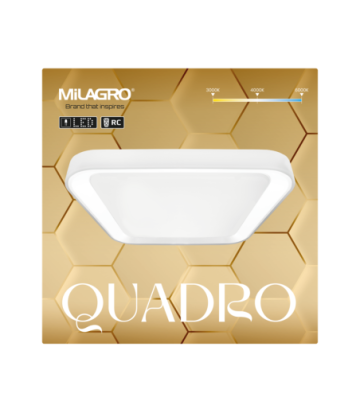 Plafon QUADRO WHITE 38W