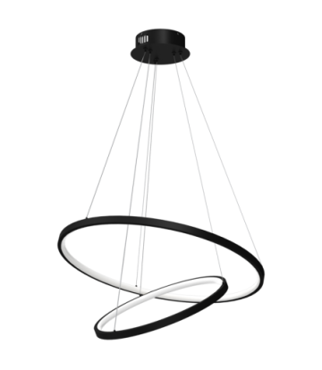 Lampa wisząca ROTONDA BLACK 51W LED