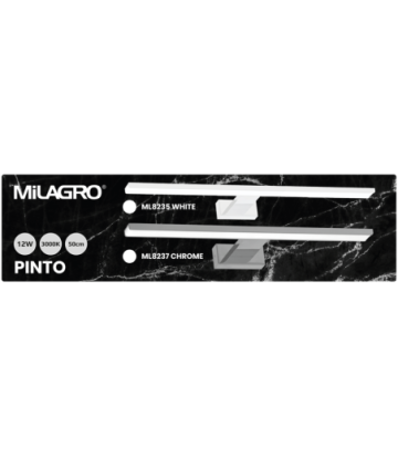 Kinkiet PINTO CHROME 12W LED 50cm