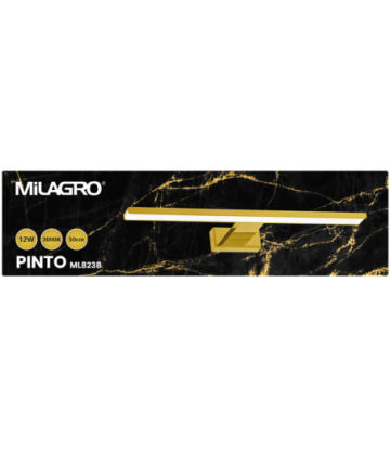 Kinkiet PINTO GOLD 12W LED 50cm