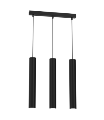 Lampa wisząca HUDSON BLACK 3xGU10