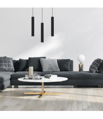 Lampa wisząca HUDSON BLACK 3xGU10