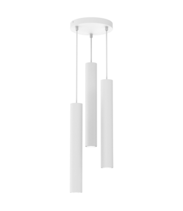 Lampa wisząca HUDSON WHITE 3xGU10