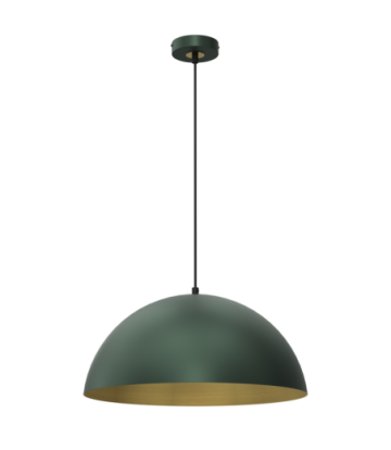 Lampa wisząca BETA GREEN/GOLD 1xE27 45cm