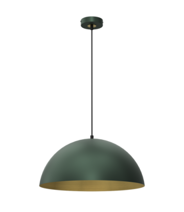 Lampa wisząca BETA GREEN/GOLD 1xE27 45cm