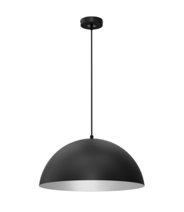 Lampa wisząca BETA BLACK/WHITE 1xE27 45cm