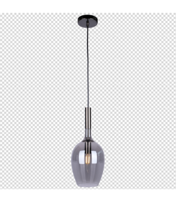 Lampa wisząca LUGANO SMOKED 1xE14